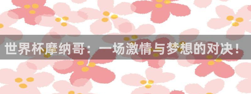 世界杯足球赛:世界杯摩纳哥:一场激情与梦想的对决!
